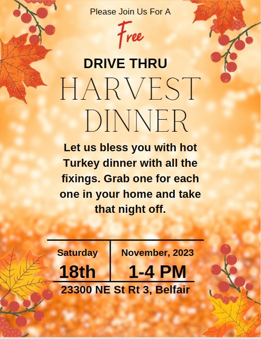 SPECIAL EVENTS Belfair Community Church